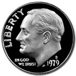 1979-S Roosevelt Dime Type II Gem Proof