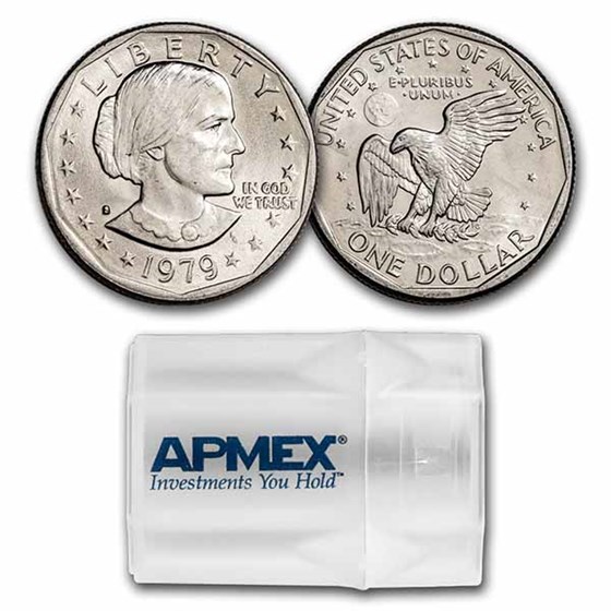 1979-S SBA 20-Coin Roll BU 1979-S SBA 20-Coin Roll BU