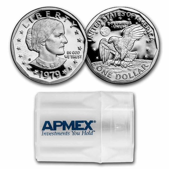 1979-S SBA 20-Coin Roll Proof (Type-1) 1979-S SBA 20-Coin Roll Proof (Type-1)