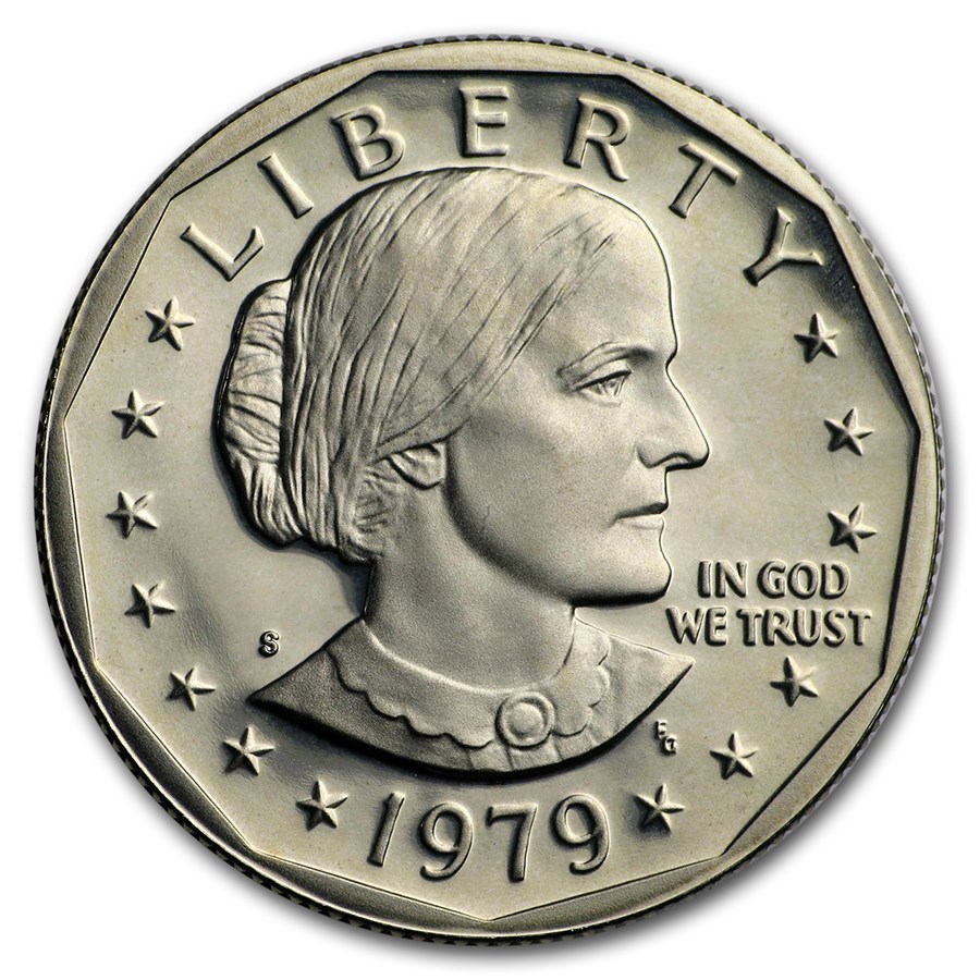 1979 S Sba Type 2 Gem Proof For Sale Susan B Anthony Dollars