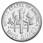 1979-S Type 2 Roosevelt Dime 50-Coin Roll Proof
