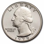 1979-S Type-II Washington Quarter 40-Coin Roll Proof