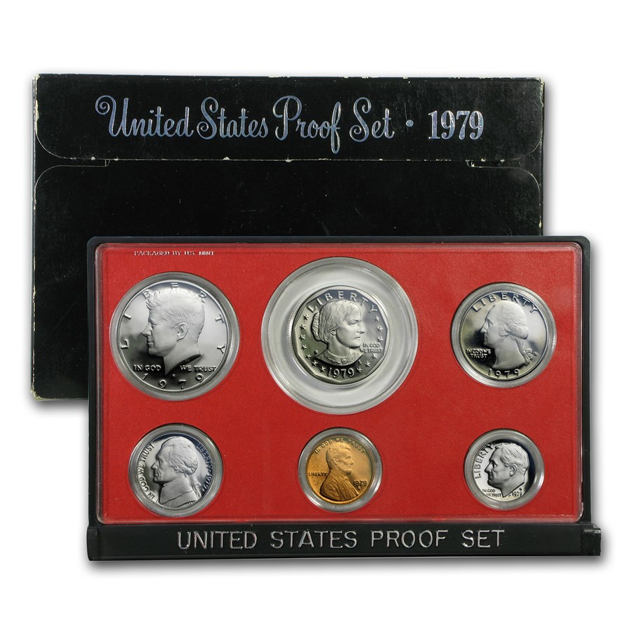 1979-S U.S. Proof Set (Type 2, Clear S)