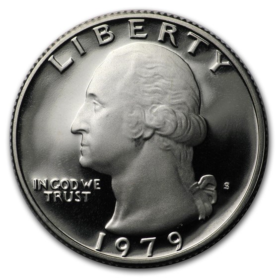 1979-S Washington Quarter Type-II Gem Proof 1979-S Washington Quarter Type-II Gem Proof