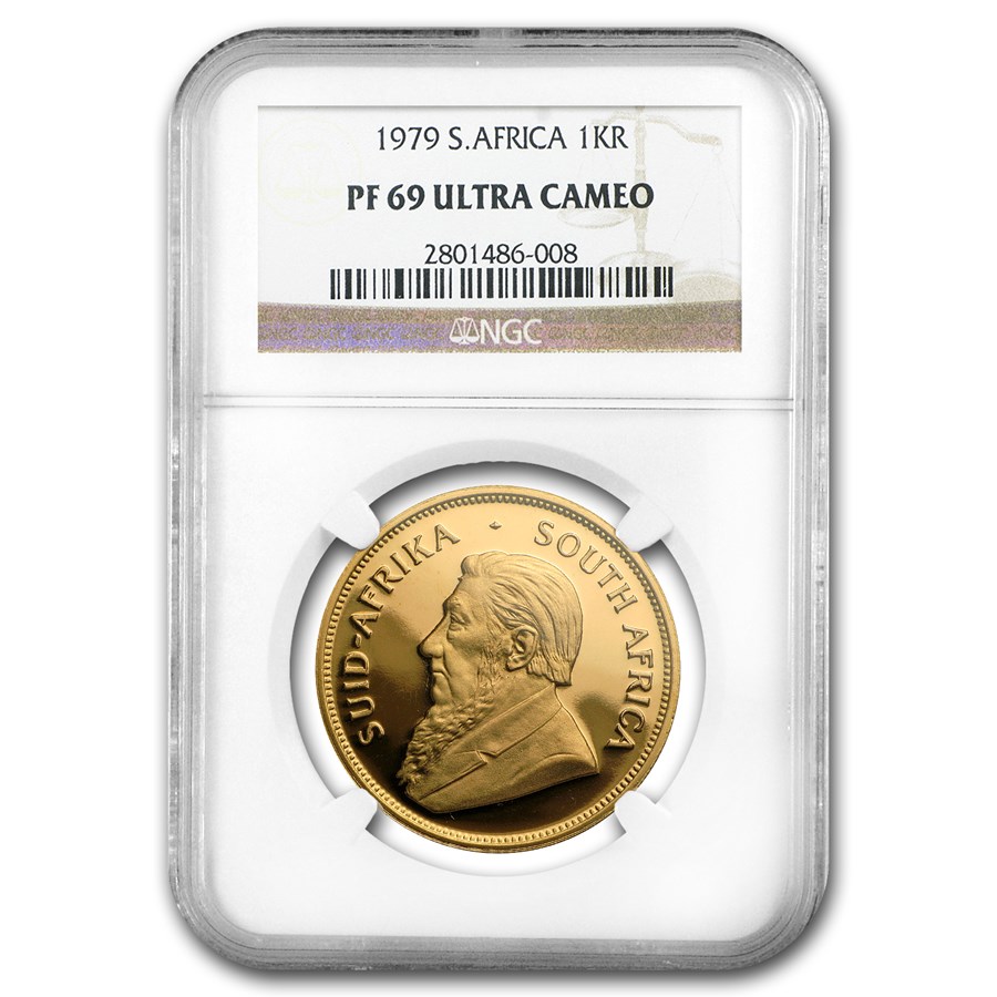 1979 South Africa 1 oz Gold Krugerrand PF-69 NGC