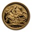 1980-2014 Great Britain Gold 1/2 Sovereign Elizabeth II BU/Proof