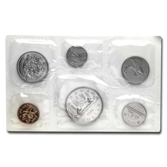1980 Canada 6-Coin Proof Like Set 1980 Canada 6-Coin Proof Like Set
