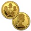1980 Cayman Islands 20-Coin Gold/Silver Kings of England Prf Set