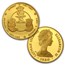 1980 Cayman Islands 20-Coin Gold/Silver Kings of England Prf Set