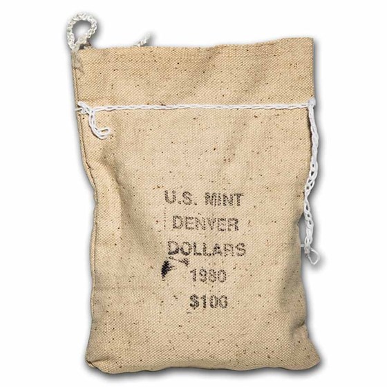 1980-D SBA 100-Coin Sealed Bag BU 1980-D SBA 100-Coin Sealed Bag BU