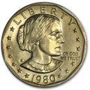 1980-D Susan B. Anthony Dollar BU