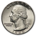 1980-D Washington Quarter BU