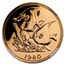 1980-FM Belize Gold 100 Dollar Reef Fish MS-69 NGC