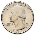 1980-P Washington Quarter 40-Coin Roll BU