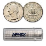 1980-P Washington Quarter 40-Coin Roll BU