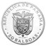 1980 Panama Silver 20 Balboas Simon Bolivar Proof (w/Box & COA)