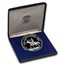1980 Panama Silver 20 Balboas Simon Bolivar Proof (w/Box & COA)