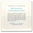 1980 Panama Silver 20 Balboas Simon Bolivar Proof (w/Box & COA)