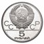 1980 Russia 28-Coin Olympics Silver Proof Set (Blue)