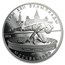 1980 Russia Silver 5 Roubles Olympics BU/Proof (ASW .4824)