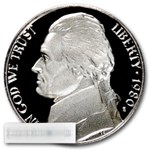 1980-S Jefferson Nickel 40-Coin Roll Proof
