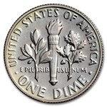 1980-S Roosevelt Dime 50-Coin Roll Proof