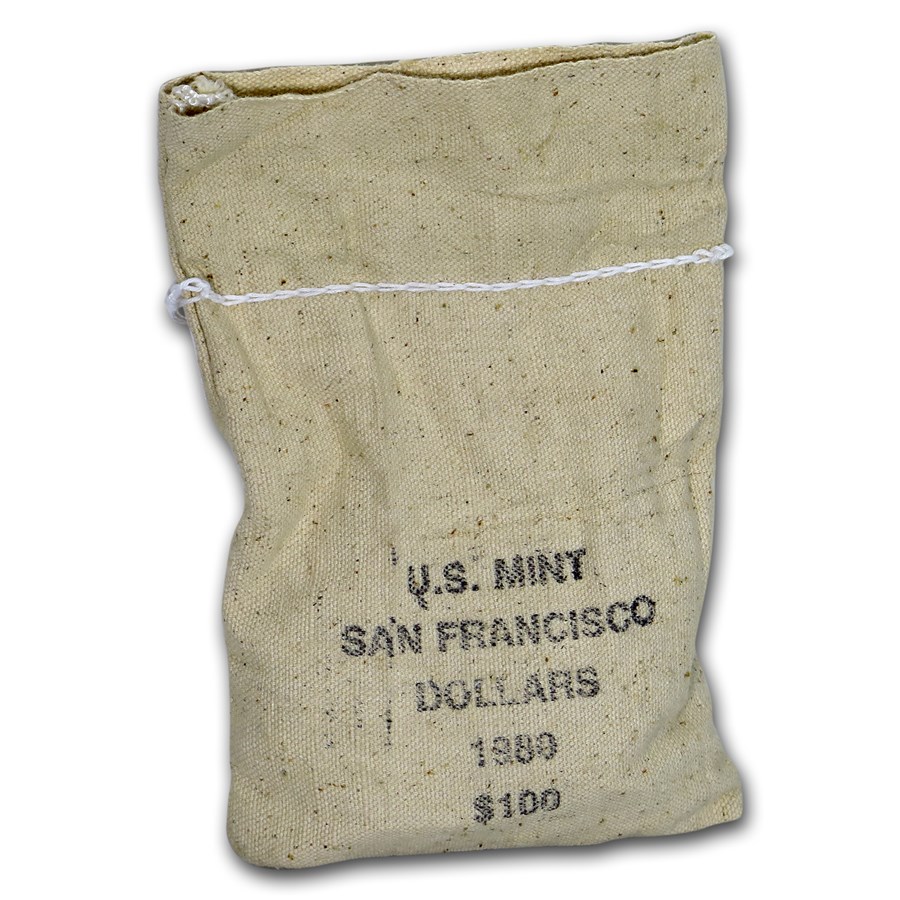 1980-S SBA 100-Coin Sealed Bag BU