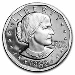 1980-S SBA Roll 20-Coin Roll Proof