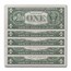 1981 $1.00 FRN CU (FR#1911) 12 District set