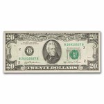 1981 $20 FRN CU (Fr#2073-B) 6 Progressive Offset Errors