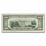 1981 $20 FRN CU (Fr#2073-B) 6 Progressive Offset Errors