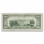 1981 $20 FRN CU (Fr#2073-B) 6 Progressive Offset Errors