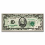 1981 $20 FRN CU (Fr#2073-B) 6 Progressive Offset Errors