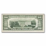 1981 $20 FRN CU (Fr#2073-B) 6 Progressive Offset Errors