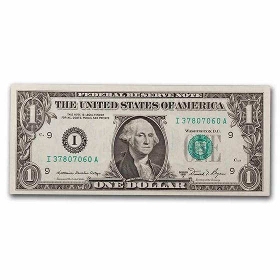 1981-A (I-Minneapolis) $1.00 FRN CU (Fr#1912-I)