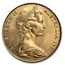 1981 Australia Gold $200 Charles & Diana BU