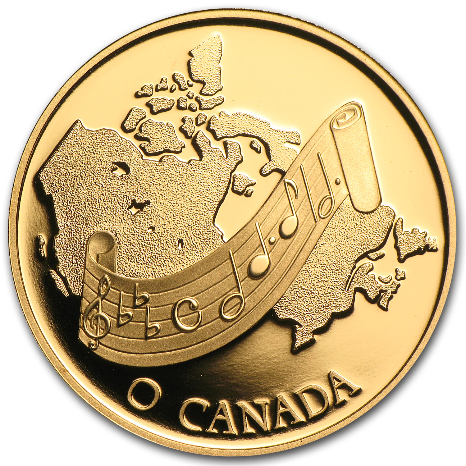 Buy 1981 Canada 1/2 oz Proof Gold $100 National Anthem: O Canada