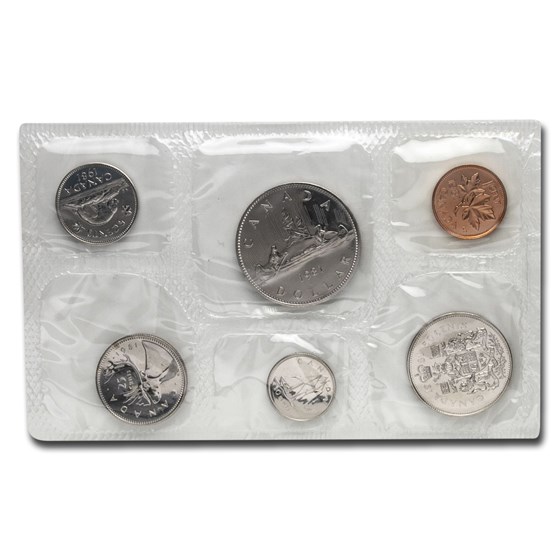 1981 Canada 6-Coin Proof Like Set 1981 Canada 6-Coin Proof Like Set