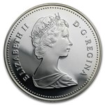 1981 Canada Silver Dollar Proof (Transcontinental Railroad)