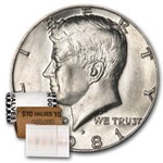 1981-D Kennedy Half Dollar 20-Coin Roll BU