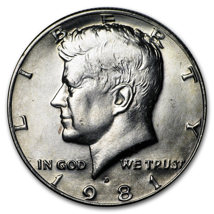 1981-D Kennedy Half Dollar BU
