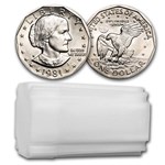 1981-D SBA 20-Coin Roll BU