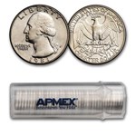 1981-D Washington Quarter 40-Coin Roll BU