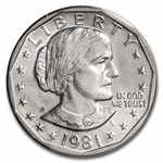 1981-P Susan B. Anthony Dollar BU