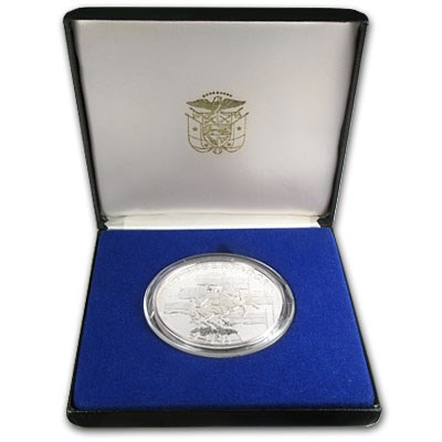 1981 Panama Silver 20 Balboas Simon Bolivar Proof 1981 Panama Silver 20 Balboas Simon Bolivar Proof