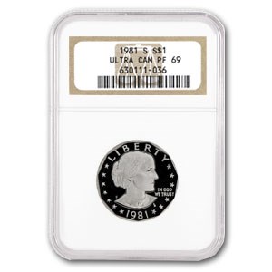 1981-S SBA Dollar PF-69 NGC 1981-S SBA Dollar PF-69 NGC