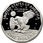 1981-S Susan B. Anthony Dollar Gem Proof Type-1