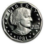 1981-S Susan B. Anthony Dollar Gem Proof Type-2
