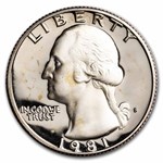 1981-S Washington Quarter Type-I Gem Proof