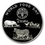 1981 Tonga Silver 2 Pa'anga World Food Day Proof